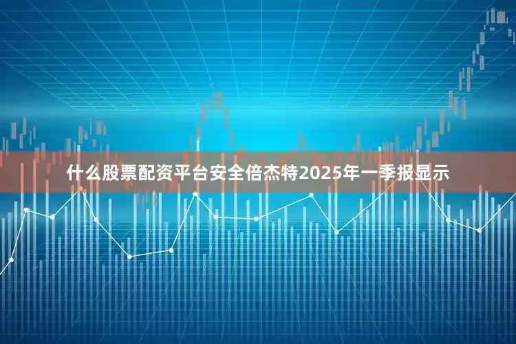 什么股票配资平台安全倍杰特2025年一季报显示